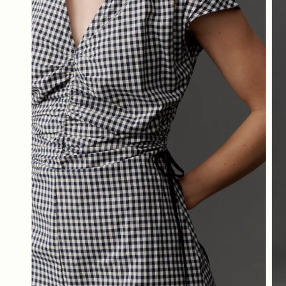 Anthropologie - Lisa Says Gah Felicity Dress - Midnight Check - Picture 4 of 4